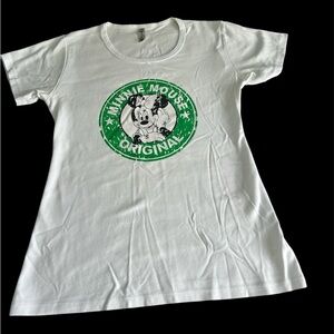 Minnie Mouse Starbucks graphic tee